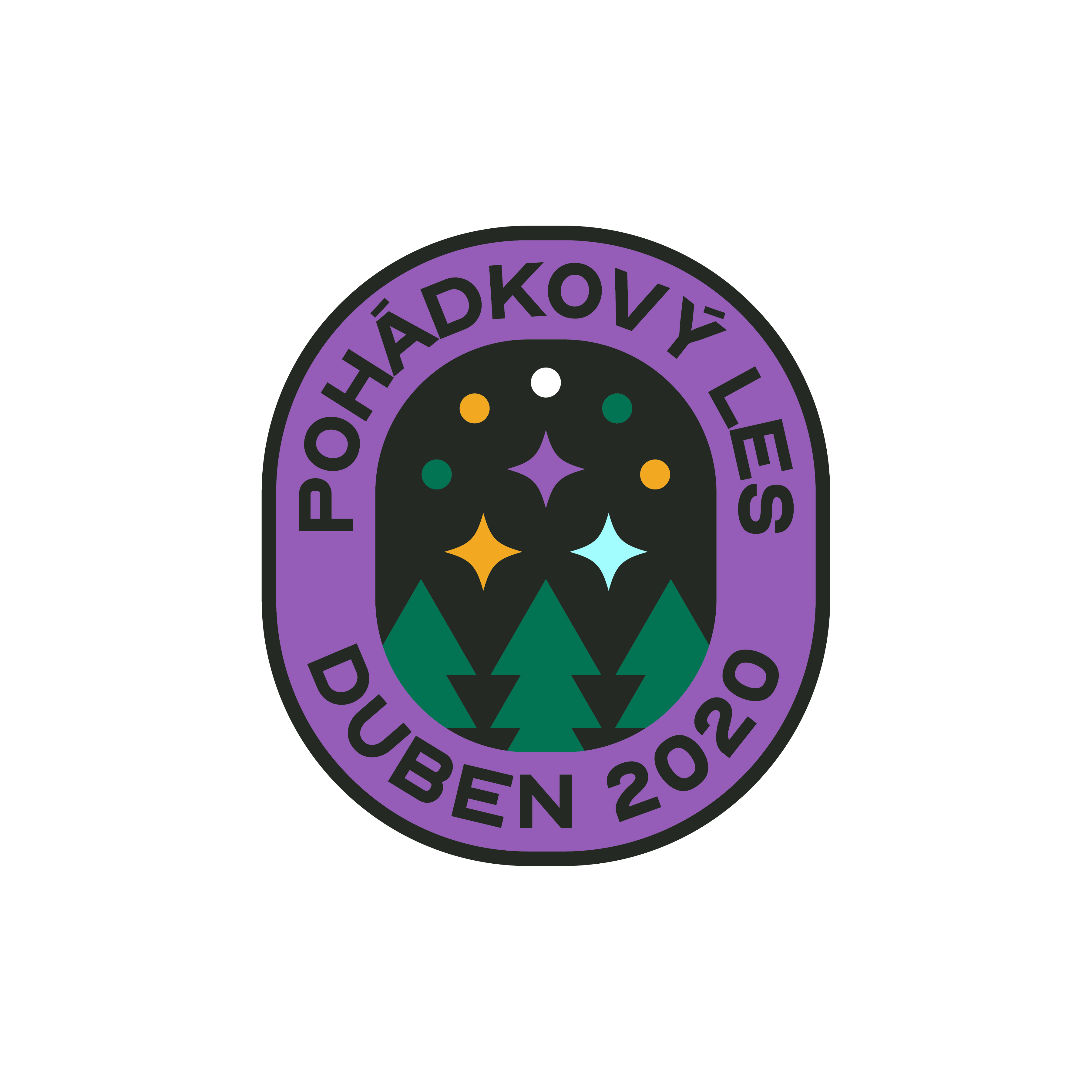 Nášivka Pohádkový les